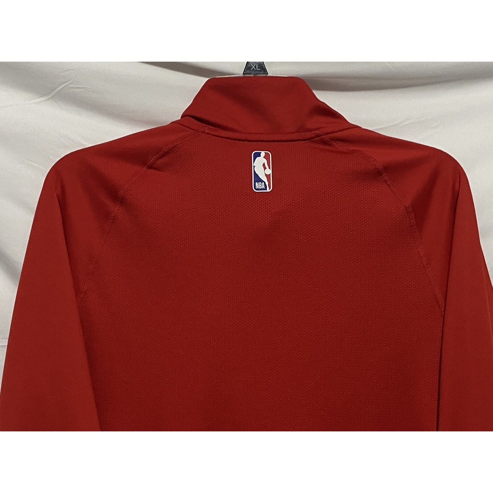 Houston Rockets Nike Womens Slim Fit Dri Fit 1/2 Zip Pullover Jacket XL - Picture 8 of 13